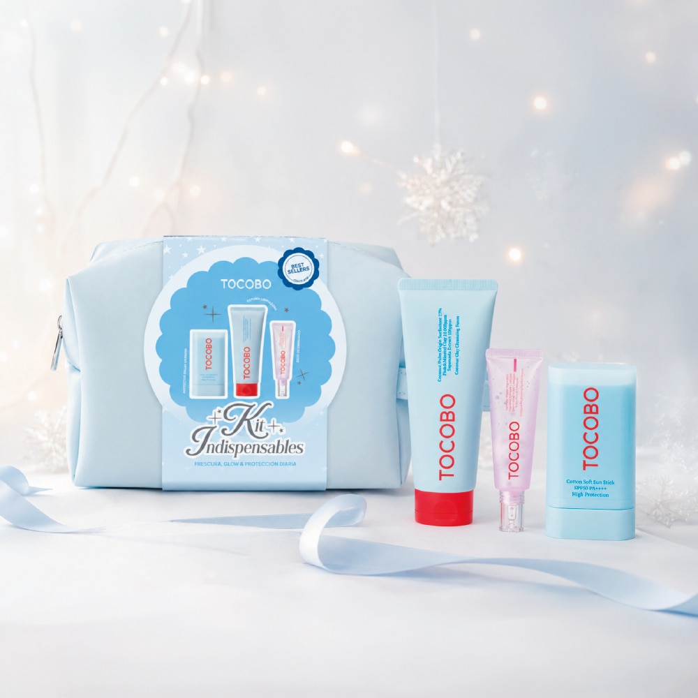 KIT INDISPENSABLES FRESCURA, GLOW Y PROTECCI&Oacute;N DIARIA (SET PARA CUIDADO DE LA PIEL)